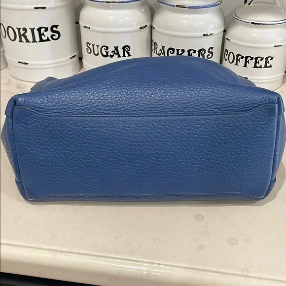 Furla Capriccio M blue leather hobo bag - Picture 7 of 12